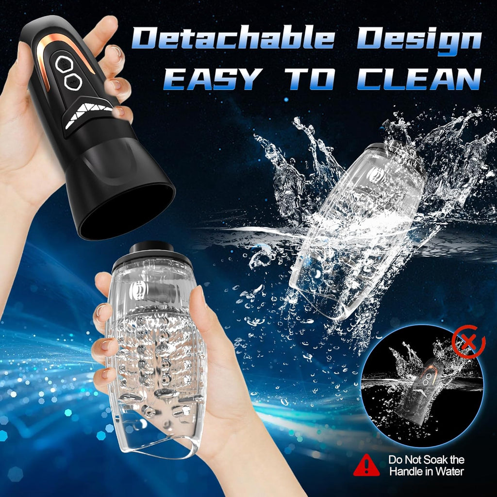 2026 Upgraded Rechargeable Thrusting Pleasure Sleeve