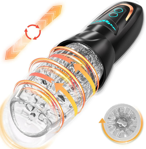 2026 Upgraded Rechargeable Thrusting Pleasure Sleeve