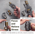 Steampunk Metal Trigger Fidget Spinner – Premium EDC Stress-Relief Toy