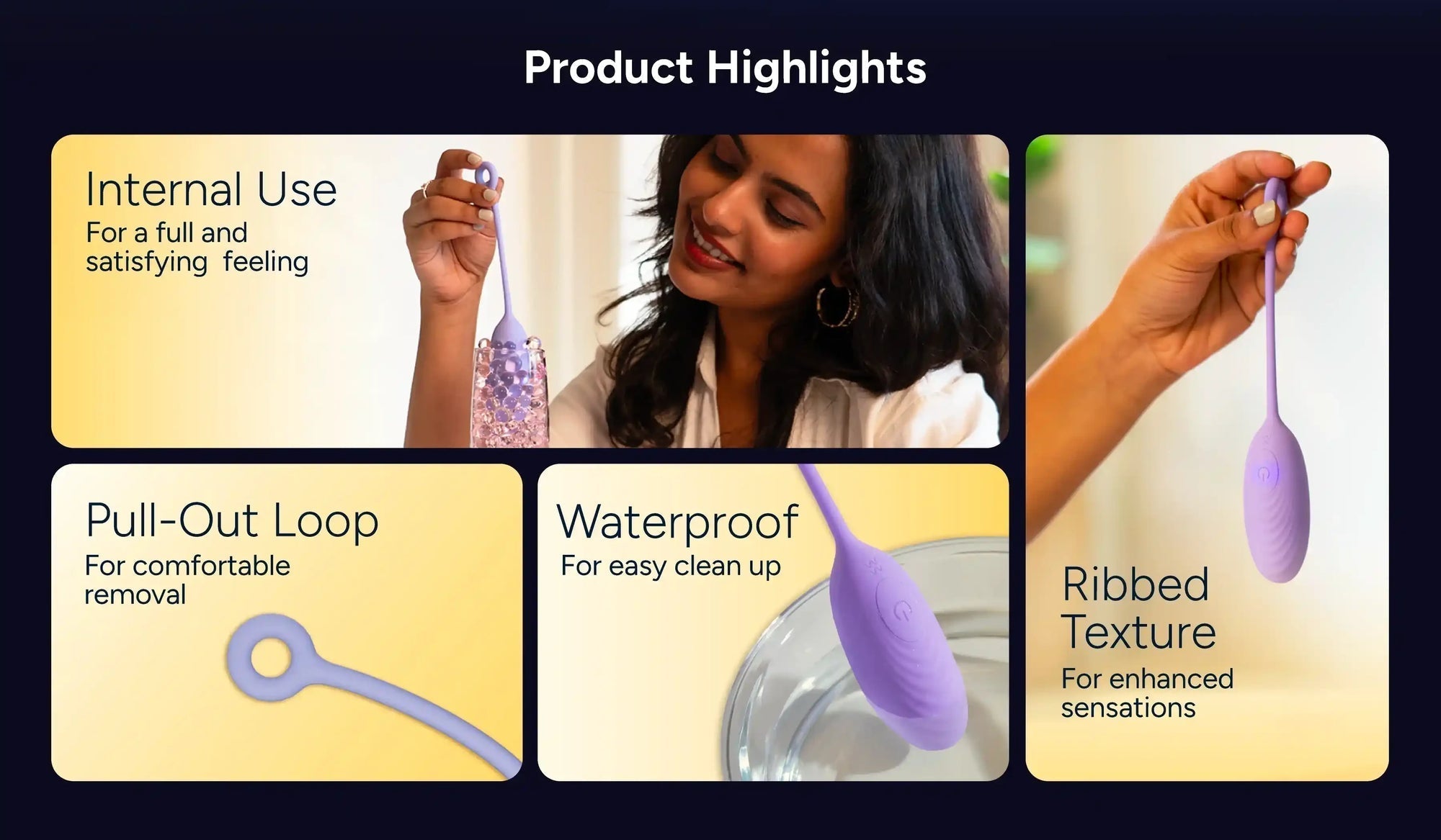 Dive plus App-Controlled Insertable Massager