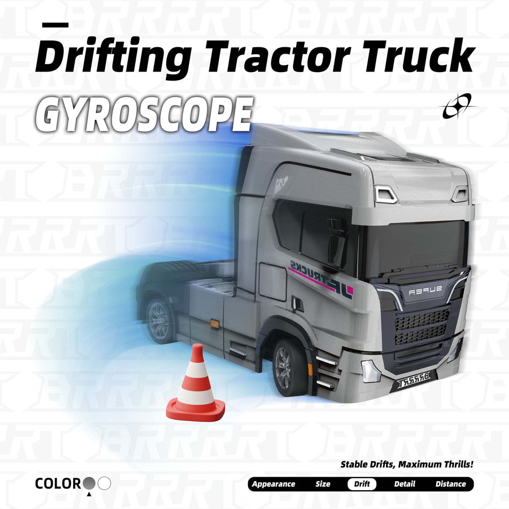 1/43 Drift RC Tractor Truck with Gyro