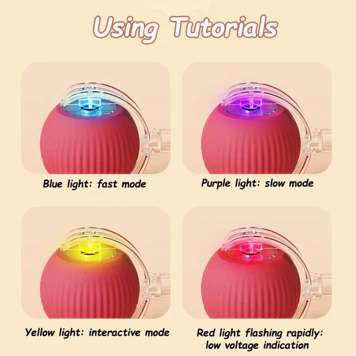 Automatic Cat Interactive Rolling Ball