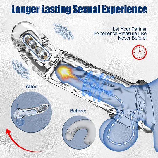 Bigger. Harder. Wilder. The Explosive Vibrating Wolf-Tooth Crystal Sleeve