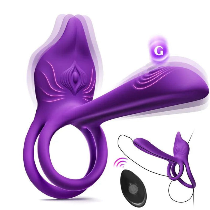 Dual Fox Ring Vibrator