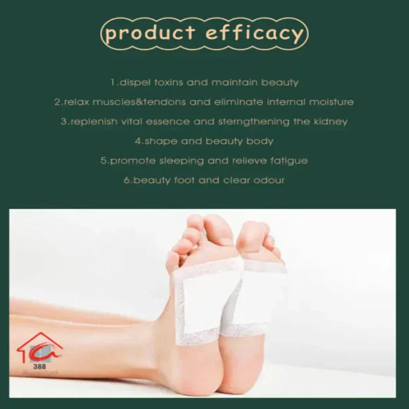 100% Herbal & Gentle Ingredient Detox Foot Pads (BUY 1 GET 1 FREE )