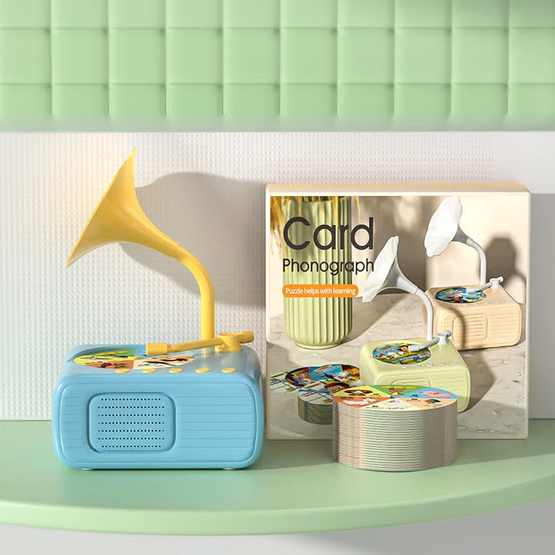Kids Gramophone with 99 Cards