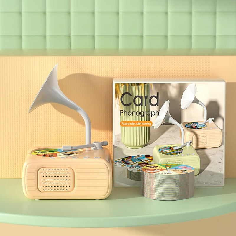 Kids Gramophone with 99 Cards