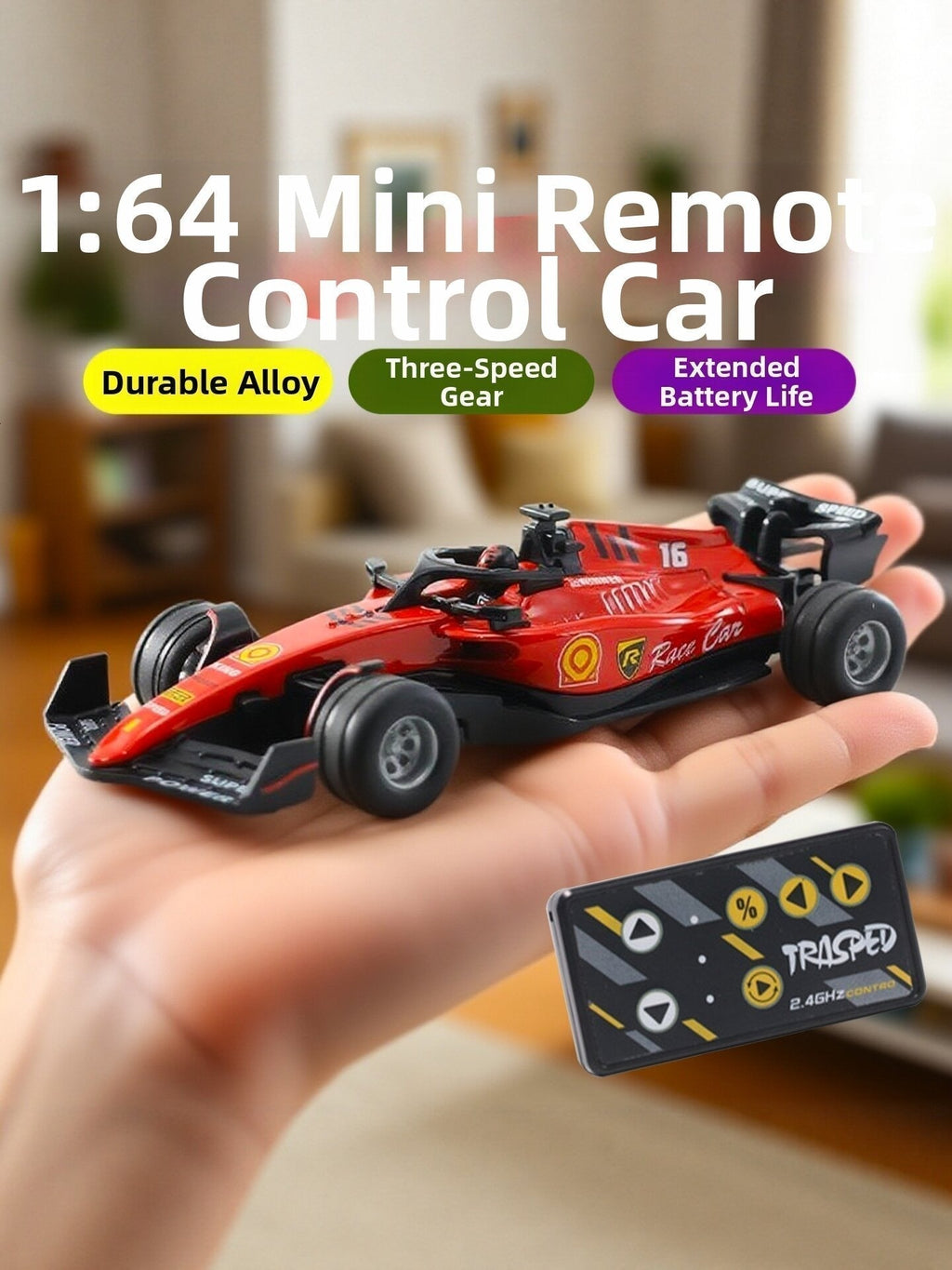 1/64 Scale Remote Control F1 Car