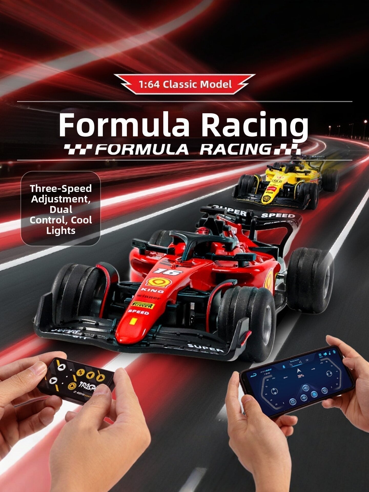 1/64 Scale Remote Control F1 Car