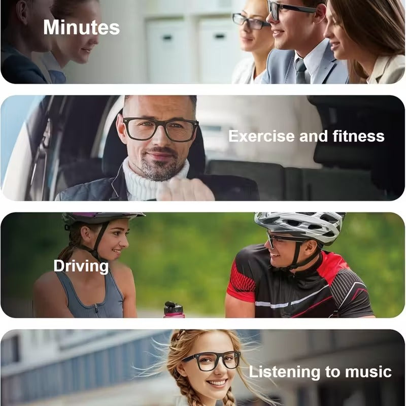 Smart Glasses with Wireless Audio