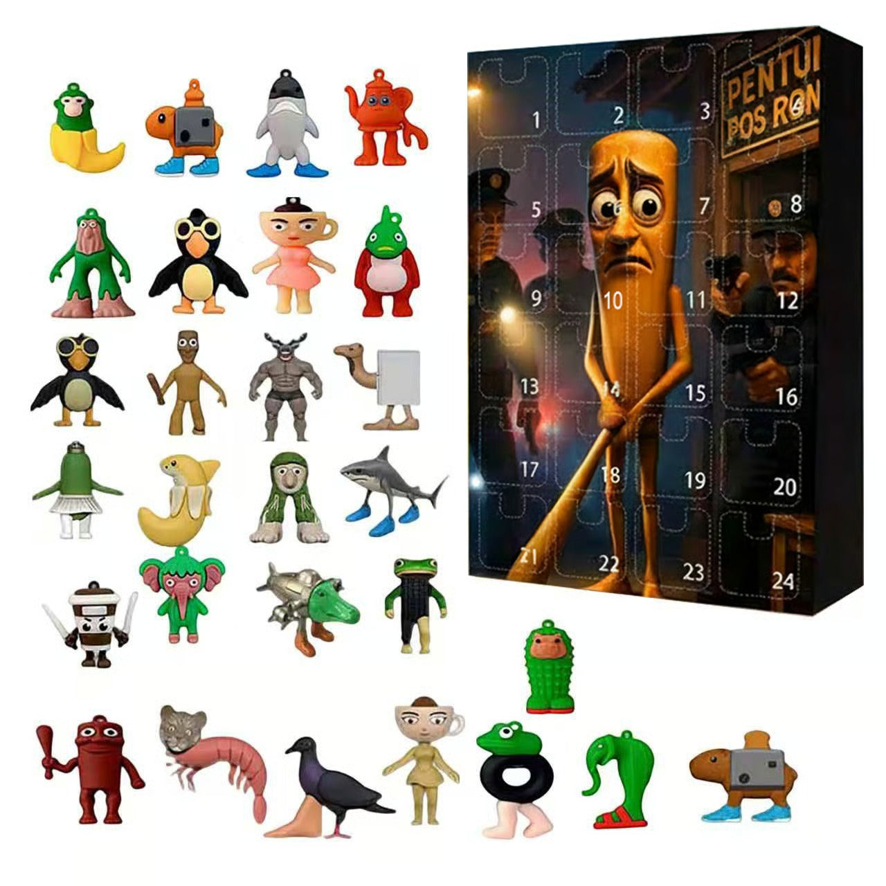 Italian Brainrot Countdown 24Days Advent Calendar