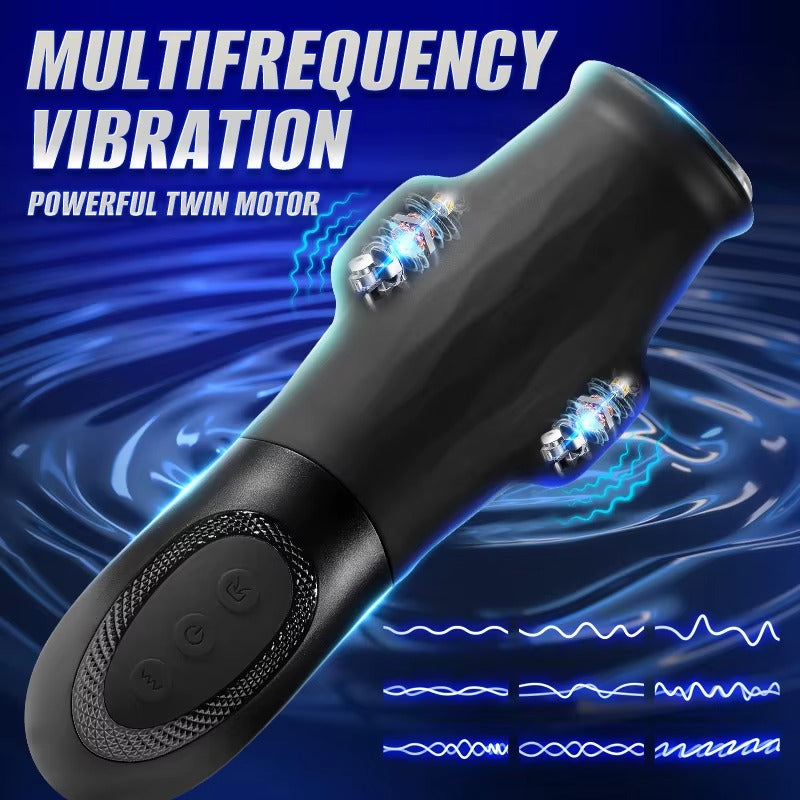 Powerful Dual Motor Vibrating Massager for Intense Stimulation & Relaxation