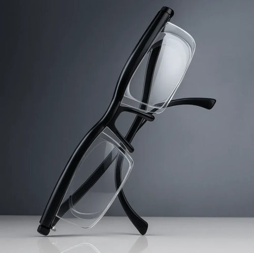 ADJUSTABLE FOCUS GLASSES NEAR AND FAR SIGHT