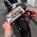 Blackout License Plate Cover — Sleek. Discreet. Universal Fit.