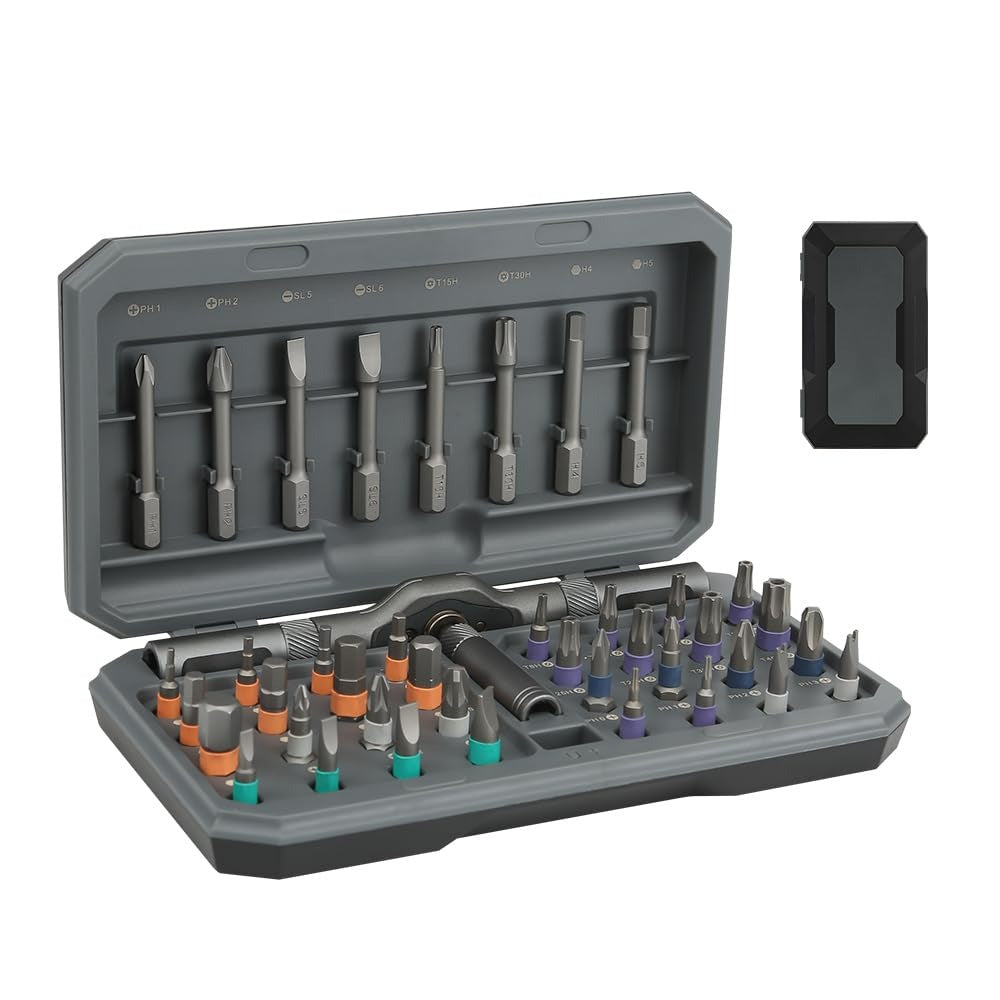 42 in 1 Magnetic Ratchet Screwdriver Set