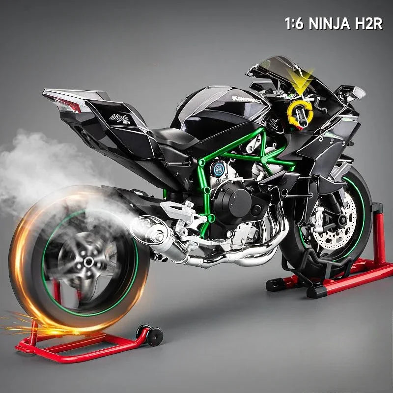 Kawasaki Fastest Ninja H2R Realistic Scale Model