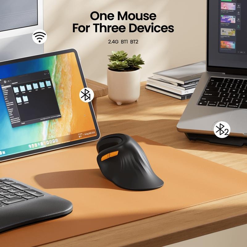 ProtoArc Ergonomic Bluetooth Vertical Mouse