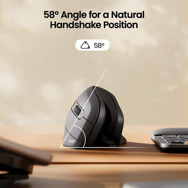 ProtoArc Ergonomic Bluetooth Vertical Mouse